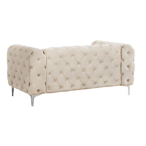 House of Hampton® Rohrbach 2 Piece Velvet Living Room Set Wayfair